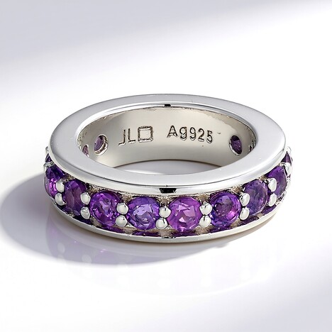 Ciondolo in argento con Ametista Zambiana (MONOSONO COLLECTION)