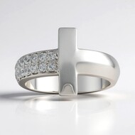 Anillo en plata con Zircón