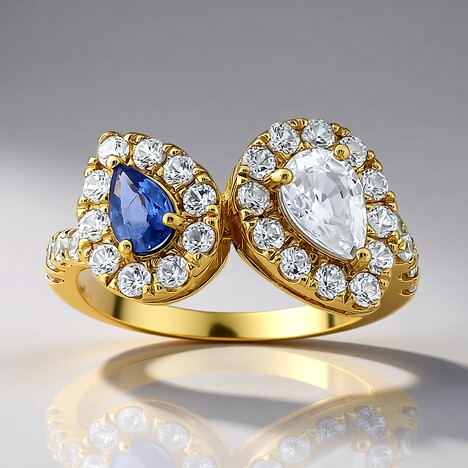 Anello in oro con Zircone (Adela Gold)