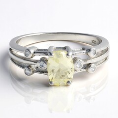 Anello in argento con Ortoclasio