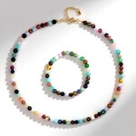 Parure in argento con Citrino