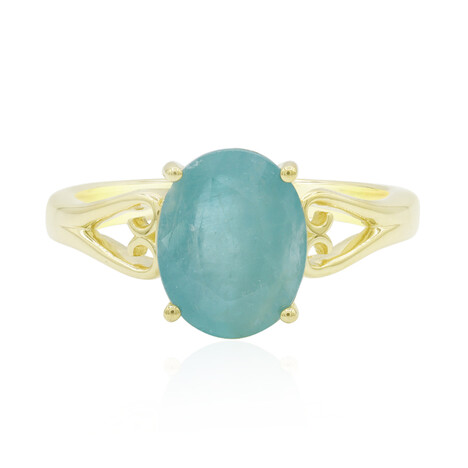 Anello in oro con Grandidierite