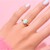 Gouden ring met een AAA Welo-opaal (CIRARI)