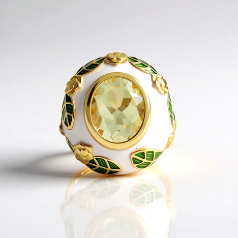 Bague en argent et Améthyste verte (Adela Silber)