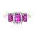 Bague en or et Rubis AAA du Mozambique