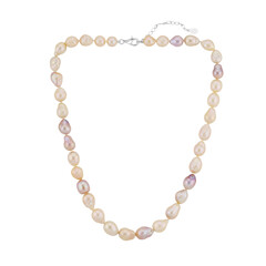 Collana in argento con Perla di Acqua Dolce (TPC)