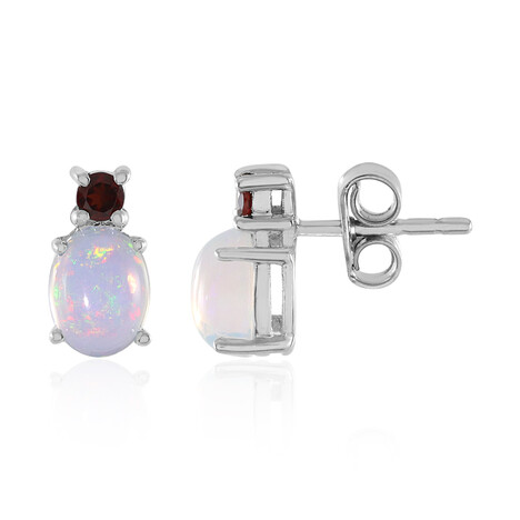 Pendientes en plata con Ópalo de Welo