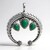 Ciondolo in argento con Turchese Verde (Desert Chic)