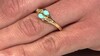 Bague en argent et Turquoise Sleeping Beauty