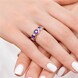 Sibirischer Amethyst-Silberring