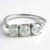 Anello in argento con Ametista Verde