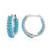 Sleeping Beauty Turquoise Silver Earrings (Faszination Türkis)