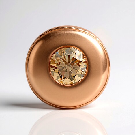 Ciondolo in oro con Diamante Rose de France VS1 di Argyle (Annette)