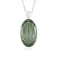 Collier en argent et Perle blanche de culture d'eau douce (Adela Silber)