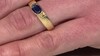 Zilveren ring met een Nepal Kyaniet