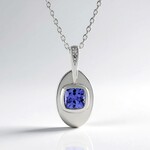Collana in argento con Tanzanite (de Melo Essence)