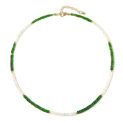 Collana in argento con Opale di Welo