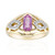 Gouden ring met een Madagaskar Roze Saffier (Rifkind 1894 Collection)