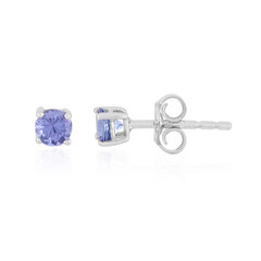 Pendientes en plata con Tanzanita