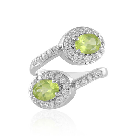 Peridot-Silberring