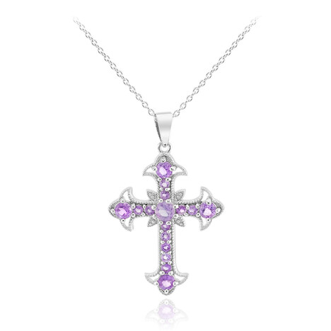 Collana in argento con Ametista