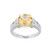 Citrine Silver Ring (Adela Silber)