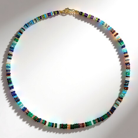 Collana in argento con Peridoto