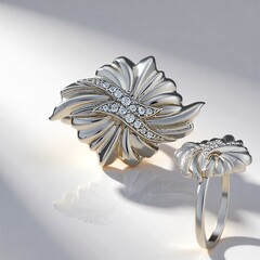 Anello in argento con Zircone