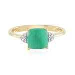 Anillo en plata con Esmeralda de Socoto