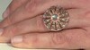 Anillo en plata con Labradorita verde de Maniry (KM by Juwelo)