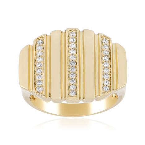 Zilveren ring met I1 (G) Diamanten (Annette)