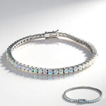 Bracelet en argent et Opale Welo