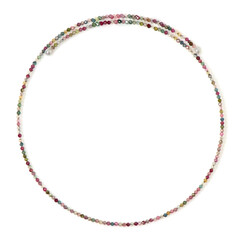 Turmalin-Stahlhalsreif (Riya)