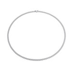 Collier en argent et Zircon (Adela Silber)
