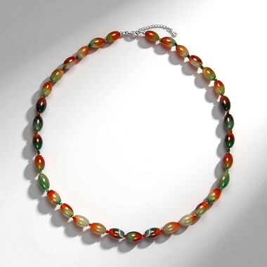 Collana in argento con Agata