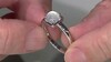 Zilveren ring met een Blauwe Maansteen (KM by Juwelo)