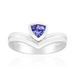 Anello in argento con Tanzanite (Pallanova)