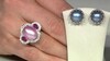 Anillo en plata con Perla rosa Mabe (Dallas Prince Designs)