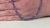 Collar en plata con Tanzanita