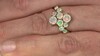Zilveren ring met AAA Welo-opalen (de Melo Essence)