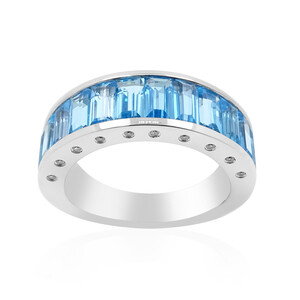 Bague en argent et Topaze de Marambaia (de Melo Essence)