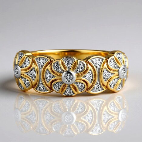 Bague en or et Diamant SI1 (G) (Annette)