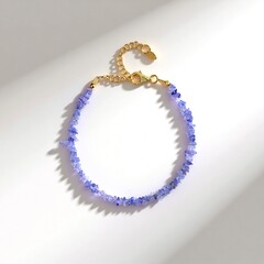 Bracciale in argento con Tanzanite