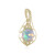 Pendentif en or et Opale Welo AAA (Ornaments by de Melo)