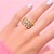 14K SI2 Fancy Diamond Gold Ring (CIRARI)