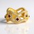 Anello in argento con Spinello Rosso (de Melo Essence)
