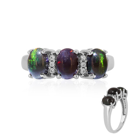 Mezezo-Opal-Silberring