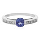 Anello in argento con Tanzanite