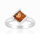 Zilveren ring met een Tepetate topaas