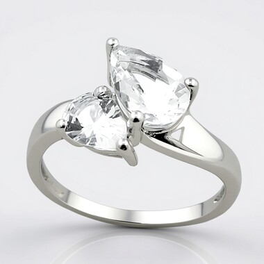 Danburite Silver Ring